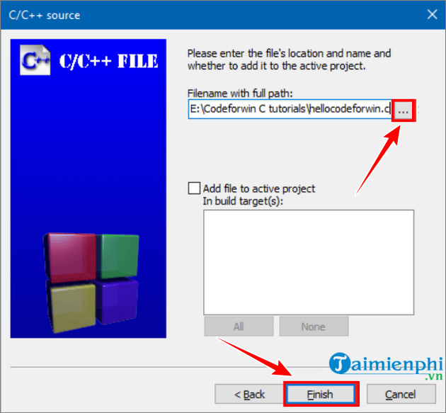 Cách sử dụng Code Blocks viết chương trình C, C++