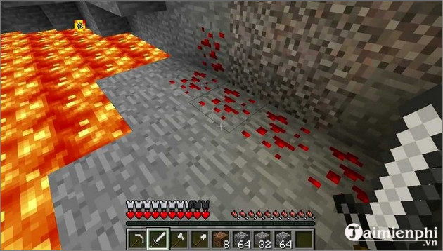 cach khai thac Redstone trong Minecraft 1.19