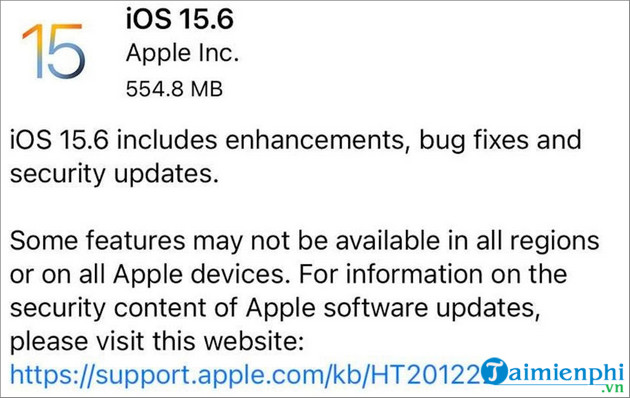 iOS 15.6 co gi dac biet