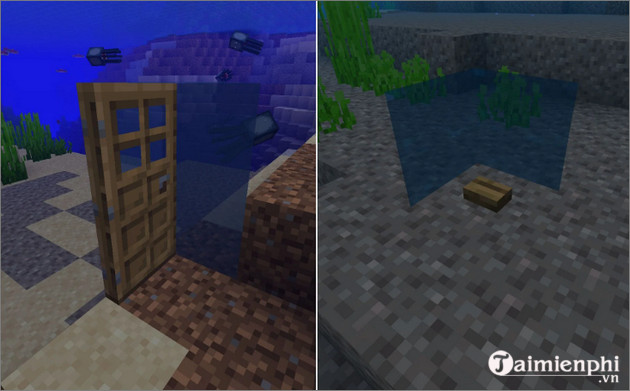huong dan song sot trong nuoc trong Minecraft 1.19