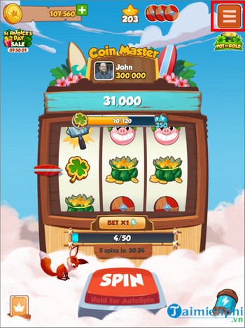 cach nhan mien phi spin coin master 2023 5