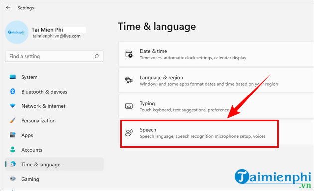 loi voice typing 0x80049dd3 tren win 11