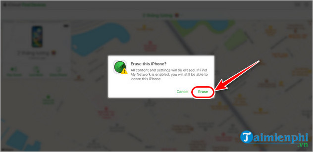 cach mo khoa iphone khi quen mat khau