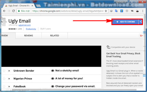 how to follow email on google chrome