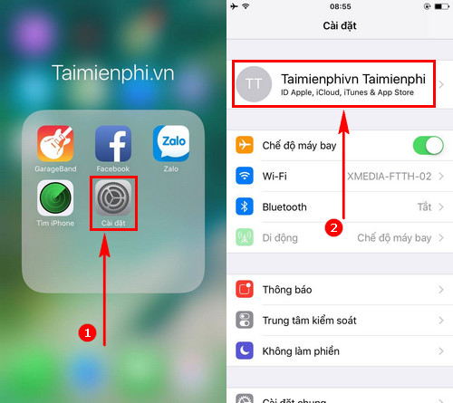 Cách xác minh 2 bước Apple ID