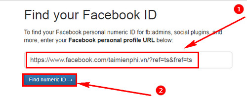 how to set facebook fanpage id 3