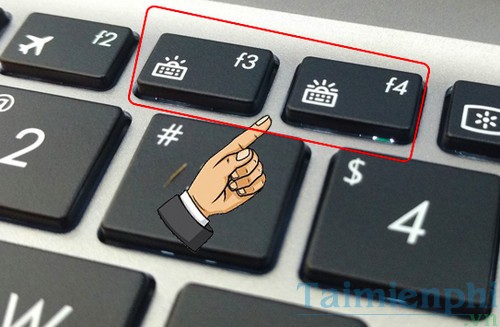 Cách bật, tắt đèn bàn phím laptop Dell, HP, Asus, Acer, Vaio, Lenovo, Macbook 3