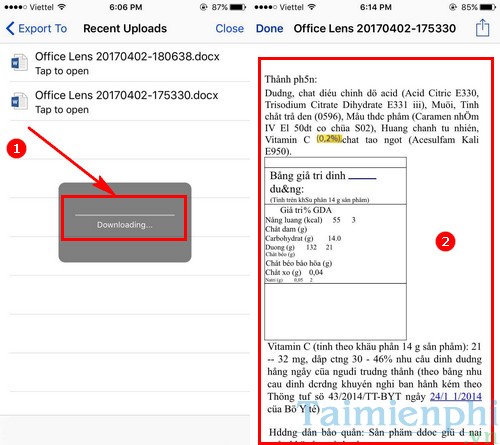 chuyen file anh thanh text chu van ban voi office lens 6
