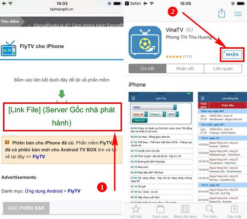 Cách cài Fly Play, FlyTV trên điện thoại iPhone, Android, Samsung