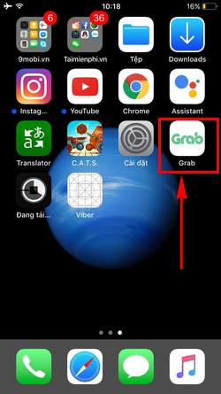 cach dang nhap tai khoan grab
