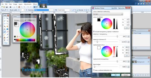 Cách chỉnh sửa màu sắc ảnh bằng Paint.NET