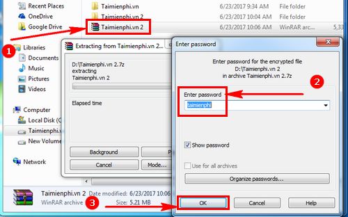 them mat khau khau file zip tren windows 10 8 7 5
