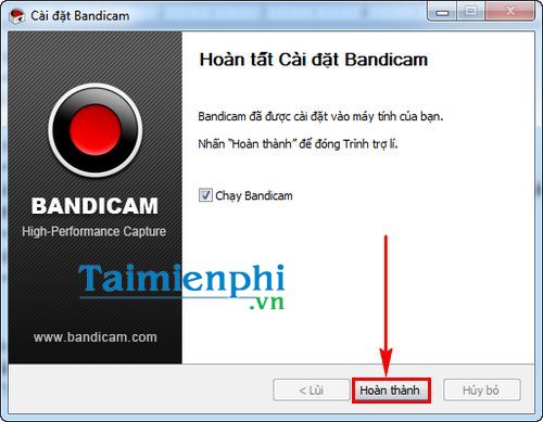 Cách cài Bandicam, phần mềm quay video màn hình máy tính