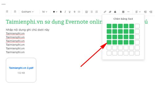 cach su dung evernote online quan ly ghi chu 9