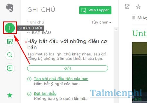 cai va su dung evernote cho chrome 6