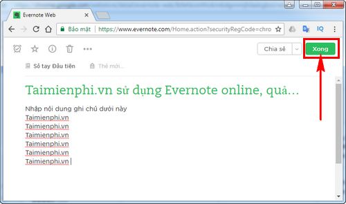 cai va su dung evernote cho chrome 9