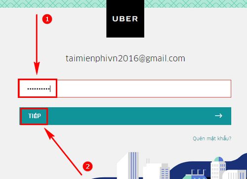 Đăng ký tài xế taxi Uber, dịch vụ taxi trực tuyến