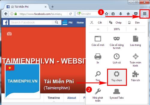 Cách xóa mật khẩu Facebook lưu trên Firefox