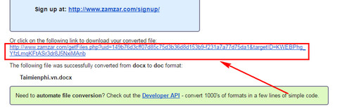 Cách chuyển đổi file docx sang doc, word doc sang docx