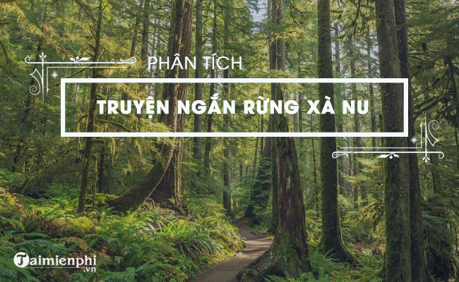 Phân tích truyện ngắn Rừng xà nu 3
