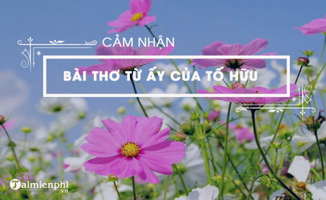 bai van mau cam nhan bai tho tu ay cua to huu