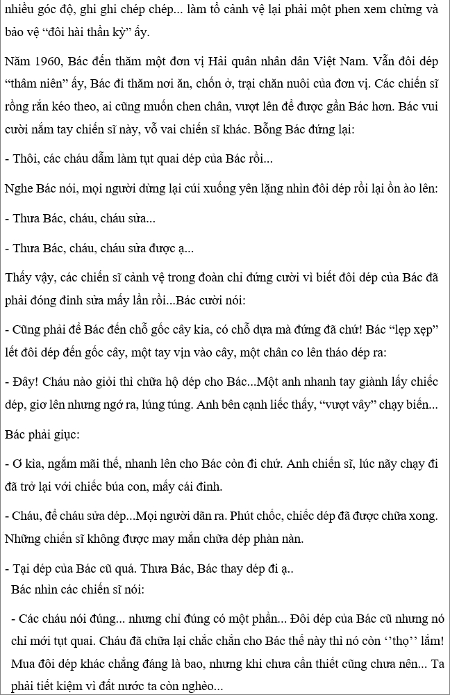 cau chuyen ve bac ho hay nhat