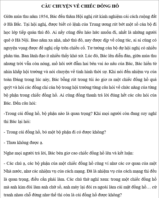 nhung cau chuyen ve bac ho va bai hoc kinh nghiem y nghia hay nhat 8