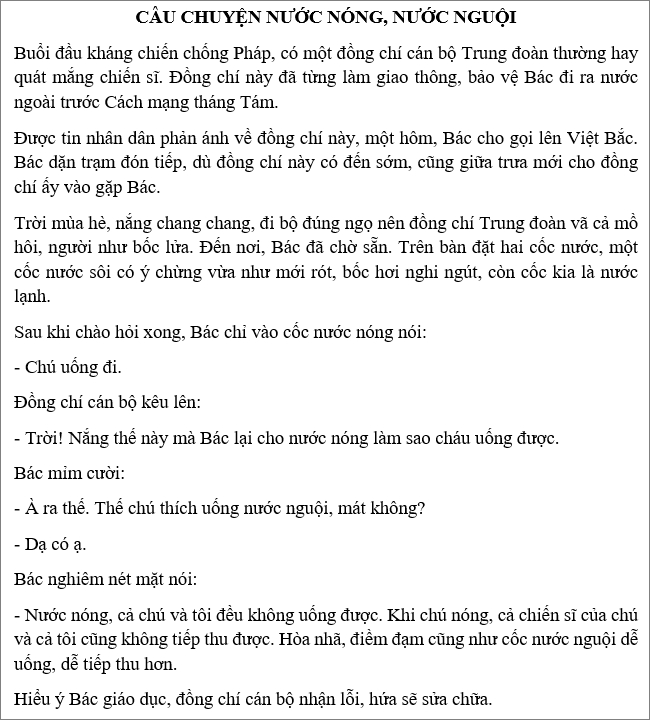 cau chuyen nuoc nong nuoc nguoi