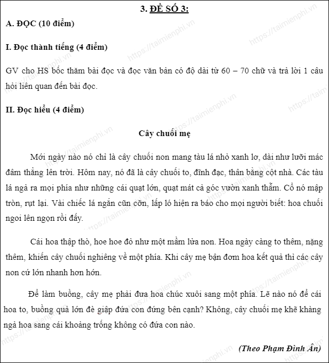 2 tiết học kì 2 Tiếng Việt