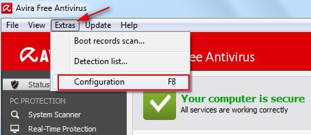 Tắt âm thanh diệt virus trên Avira, tắt tiếng Avira Free AntiVirus phát ra khi diệt Virus