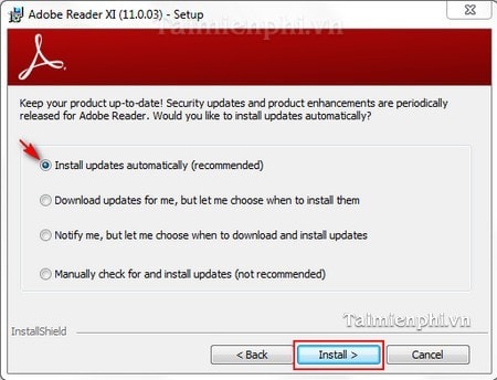 cai dat Adobe Reader