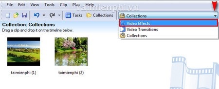 Cách thêm hiệu ứng vào Video trên Windows Movie Maker