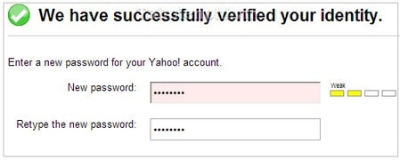 Yahoo Messenger - Cách lấy lại mật khẩu bị mất