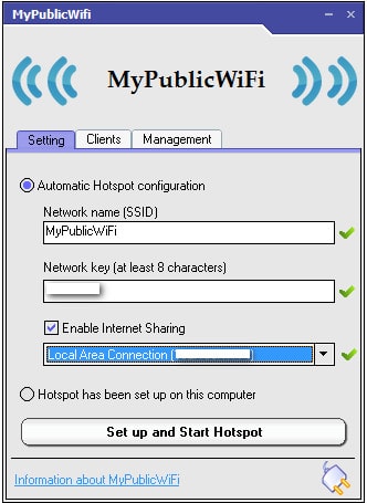 Cài MyPublicWiFi, tạo điểm phát Wifi trên Laptop