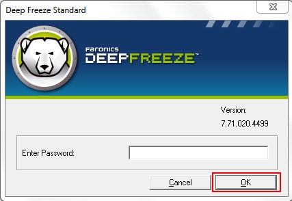 Cách dùng Deep Freeze, sử dụng Deep Freeze đóng băng ổ cứng máy tính, laptop