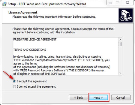 Cách cài Word and Excel Password Recovery Wizard tìm lại mật khẩu Word, Excel