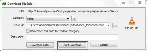 VLC Media Player - Cách tải Video Youtube về máy tính