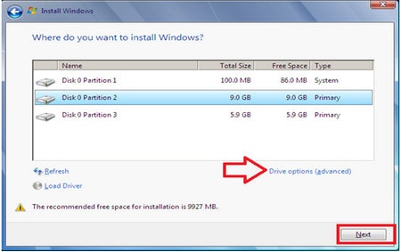 Instructions to install Windows 7/8/10 with USB 20