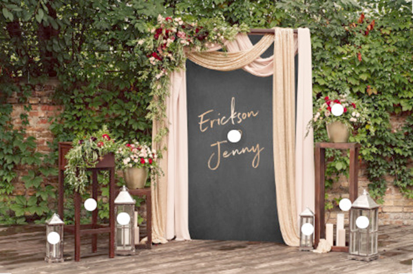Backdrop cuoi
