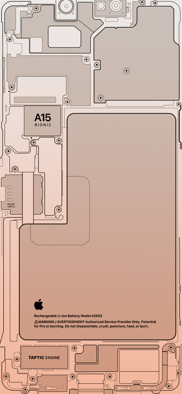 Hinh nen trong suot iPhone 13