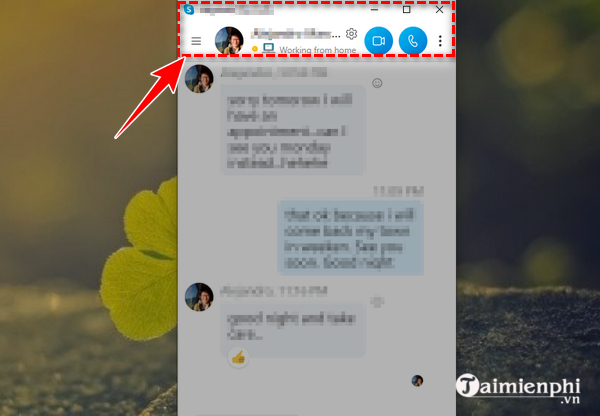 Mẹo thu nhỏ màn hình SKype trên PC