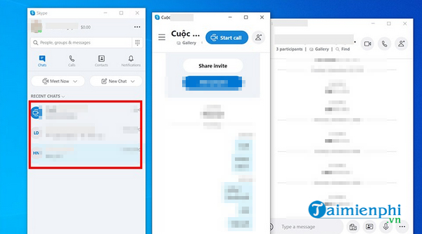 Mẹo thu nhỏ màn hình SKype trên PC