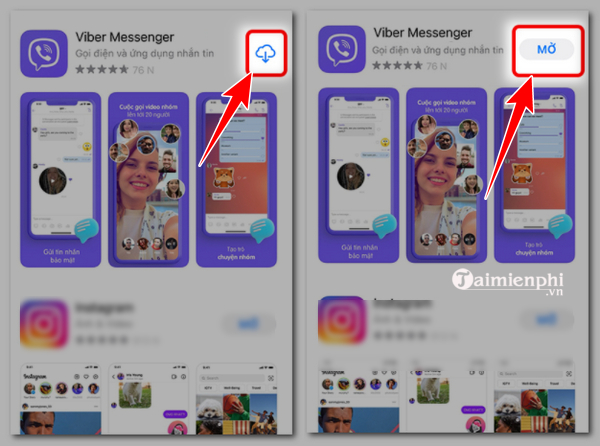 tai viber cho ios