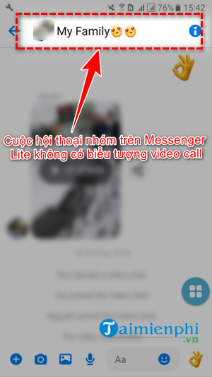 Khong goi duoc video nhom tren Messenger