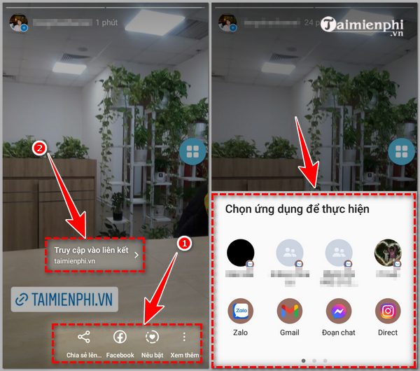 How to remove link on Story Instagram