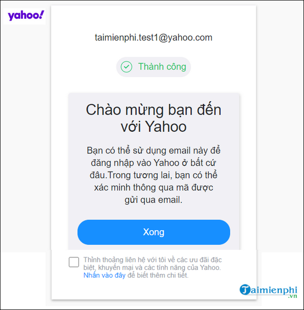 Đăng ký Yahoo, tạo nick Yahoo, lập nick chat Yahoo