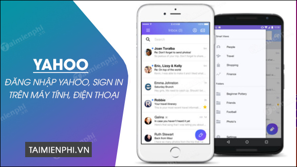 Huong dan sign in Yahoo
