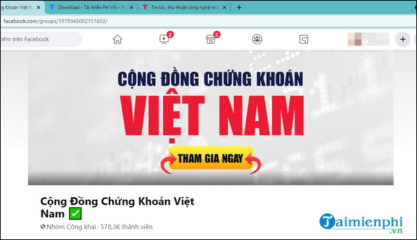 Cac nhom chung khoan dong thanh vien tren Facebook 2021