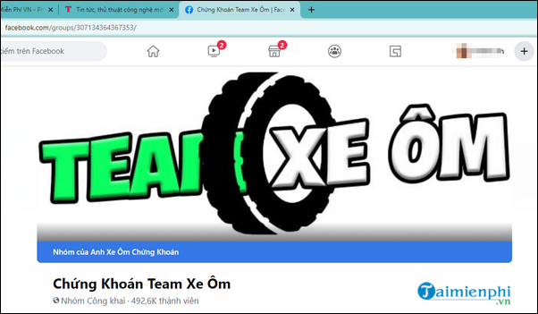 Nhung group facebook bo ich ve chung khoan