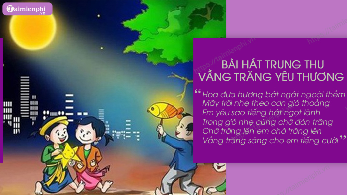 cac bai hat trung thu cho thieu nhi